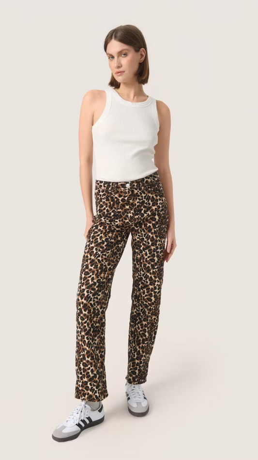 SLTessie Printed Denim Pants